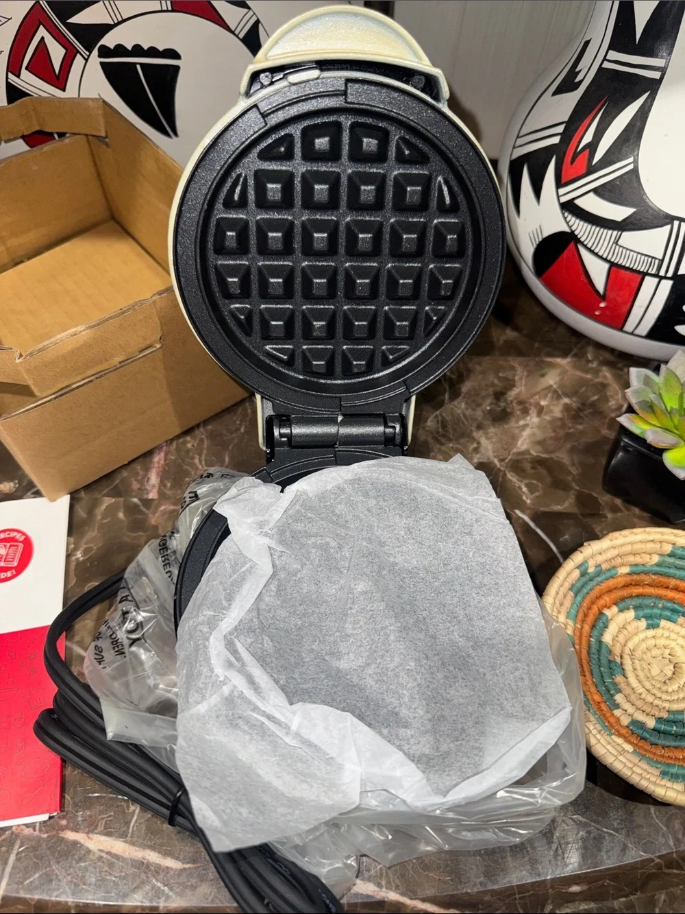 Dash Reindeer Mini Waffle Maker